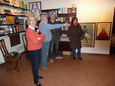 Maurizio Damilano in visita alla Collezione Ottavio Castellini...