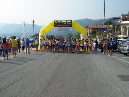 Gli Junior alla partenza...