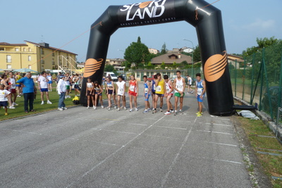Atleti Junior alla partenza...