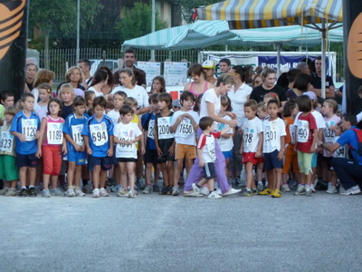 Moltissimi i pulcini al via...