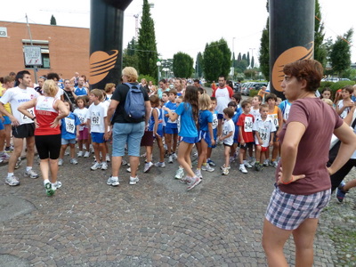 Moltissimi i pulcini al via...