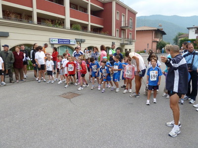 I pulcini pronti alla partenza....