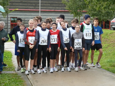 Gli Junior alla partenza...