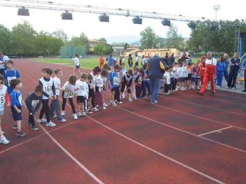Tanti ragazzi in gara al Calvesi...