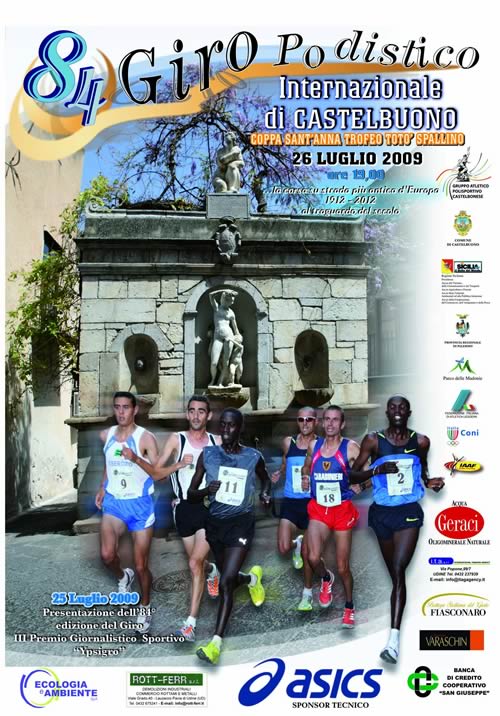 Il manifesto del Giro di Castelbuono...