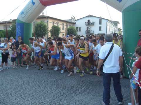 La partenza degli assoluti...