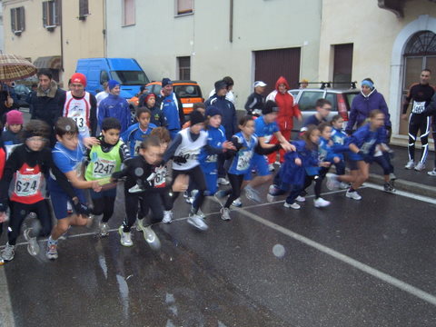 I ragazzi alla partenza...