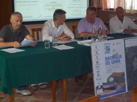 Osvaldo Faustini e Davide Bergamini ospiti alla cerimonia di presentazione...