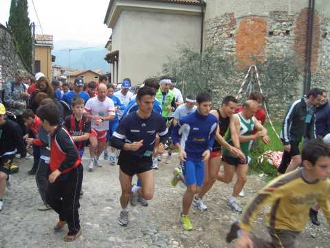 Alle 9,00 la partenza ufficiale...
