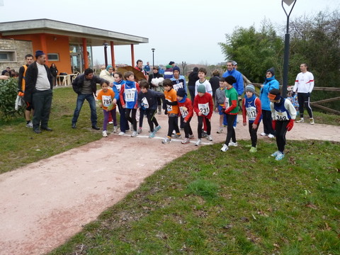 I ragazzi alla partenza