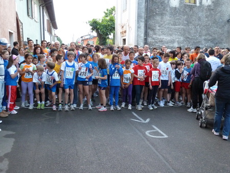 I ragazzi alla partenza....