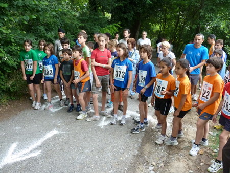 i RAGAZZI ALLA PARTENZA...