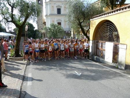 Gli adulti al via....