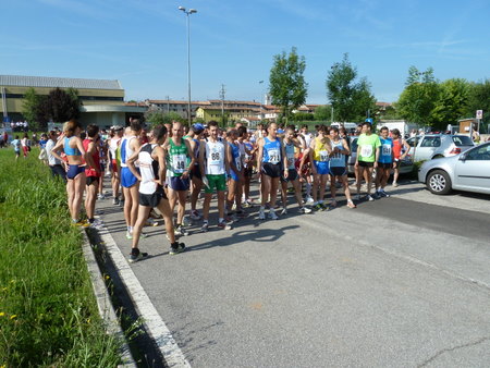 Gli adulti alla partenza....