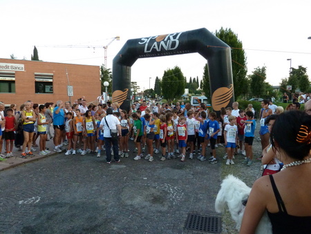 Moltissimi ragazzi al via