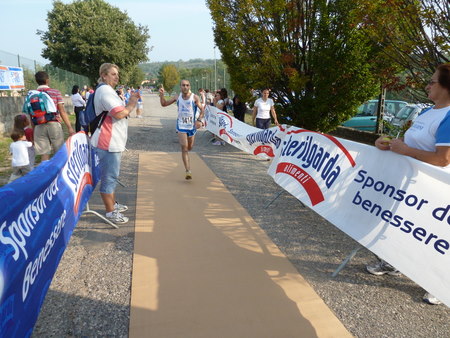 L'arrivo del primo concorrente.....