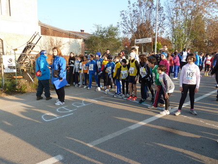 I ragazzi alla partenza....