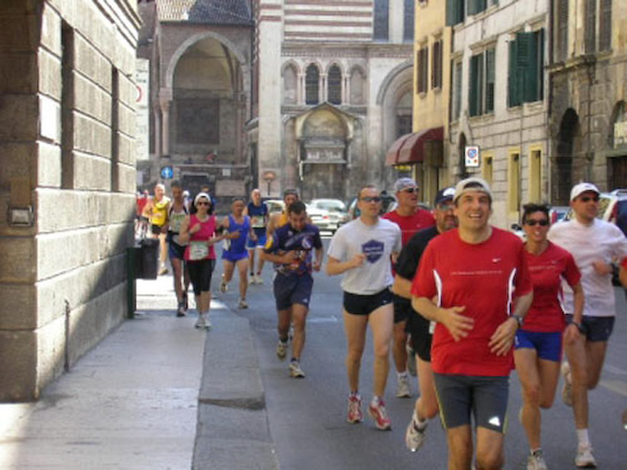 Atleti in gara...